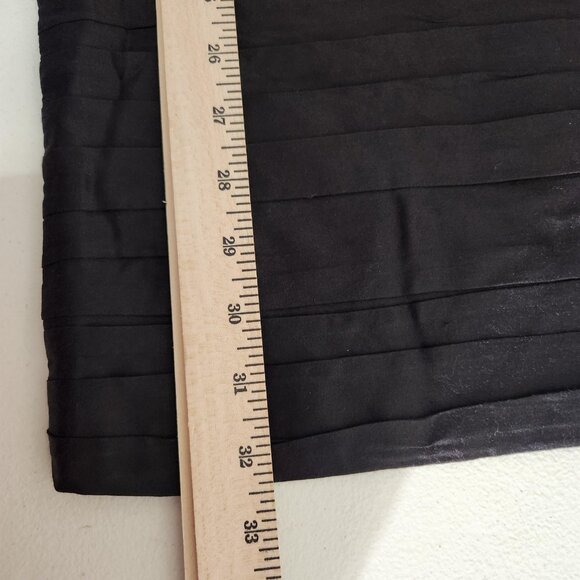 Code Dress Womens Size 12 Black One Shoulder Cocktail Party Rayon Polyester NWT - Picture 9 of 14